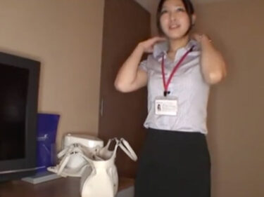 「嫌ッ‥やめて！」黒パンストをビリビリに破かれレ●プされる巨乳OL